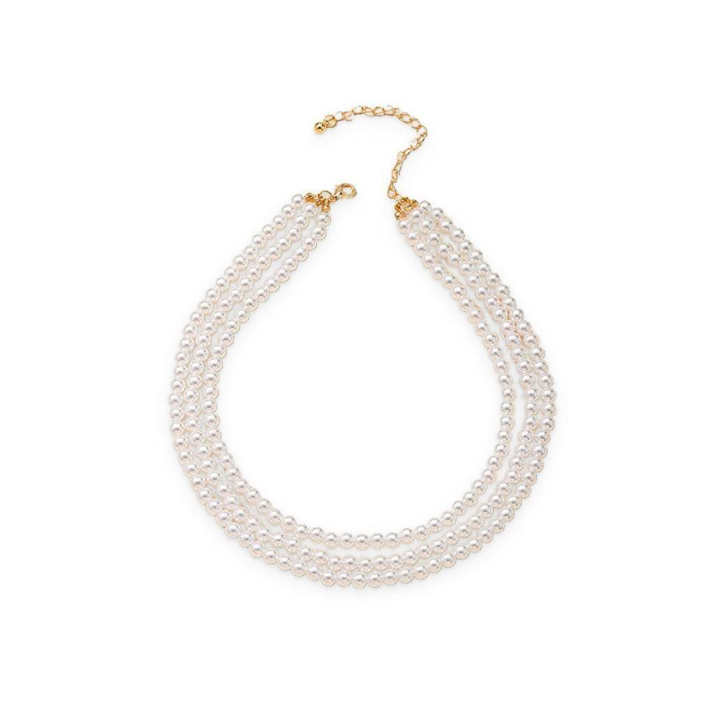 Multilayered Pearl Necklace Women Jewelry Women's Fashion 